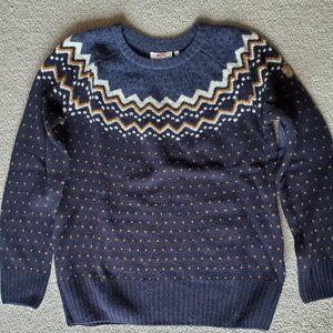 Fjallraven Ovik Knit Sweater (Dk Navy)  - Women's